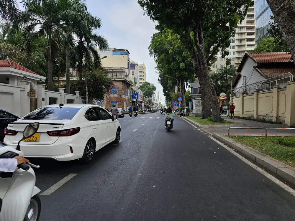 đường sá thông thoáng