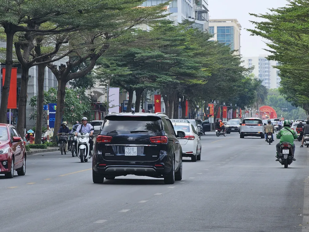 đường sá thông thoáng