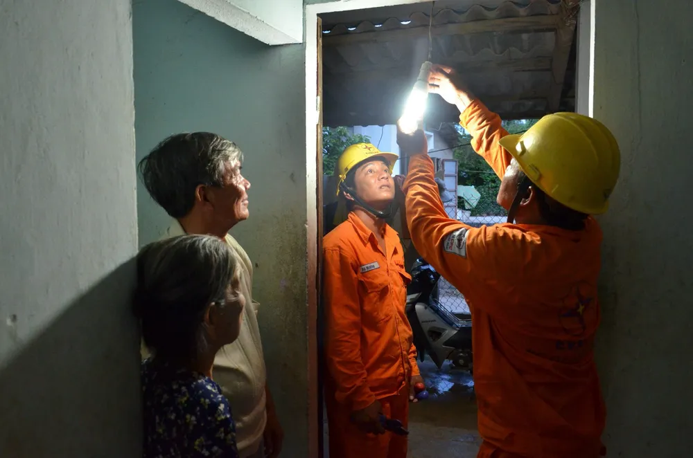 huyện đảo Lý Sơn có điện