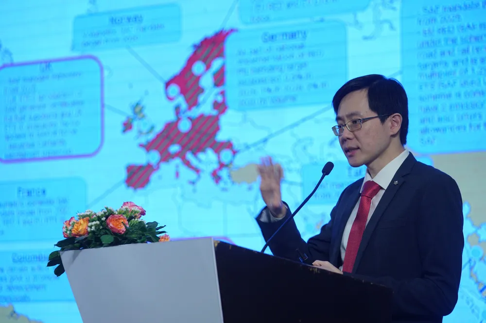 Ông Kelvin Lee - Trưởng bộ phận Đối ngoại, phát triển bền vững khu vực Châu Á - Thái Bình Dương, IATA. Nhiên liệu hàng không bền vững ở Việt Nam