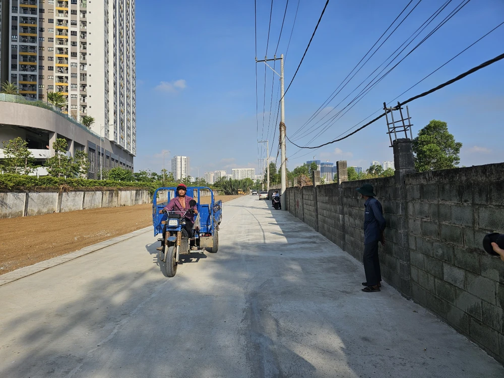Sau khi hẻm mở rộng, người dân đi lại thuận tiện hơn, xóa ngập nước. Mở rộng hẻm