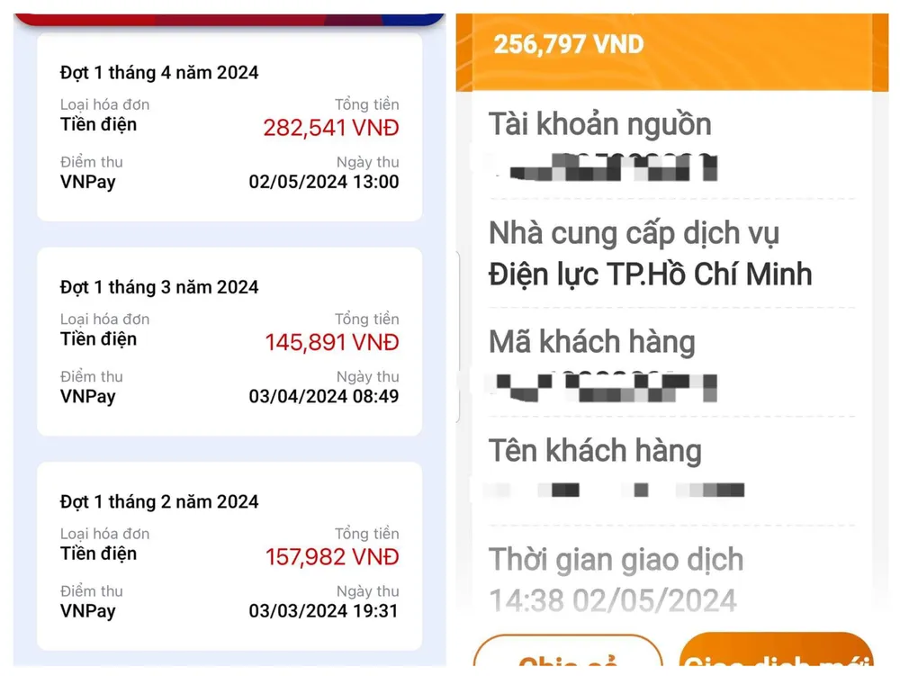 Nhiều người không khỏi ganh tị với hóa đơn tiền điện trong cao điểm mùa nắng nóng. hóa đơn tiền điện mùa nắng nóng