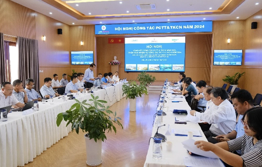 Thủy điện Buôn Kuốp phối hợp tổ chức Hội nghị công tác phòng chống thiên tai năm 2024