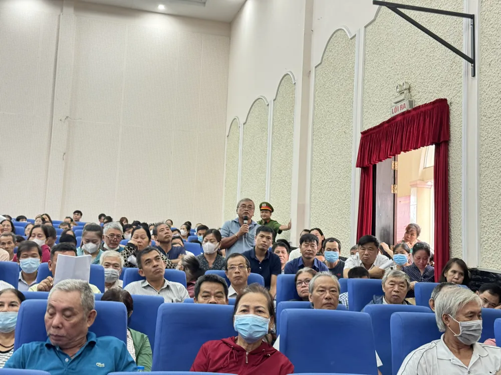 Người dân mong được theo dõi tiến độ dự án vành đai 2. Ảnh: ĐÀO TRANG vanh-dai-2-1.jpg