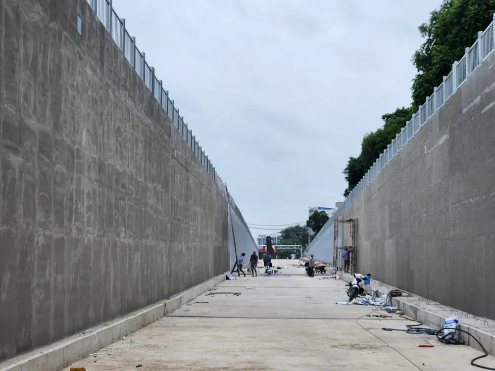 Hầm chui Trần Quốc Hoàn sẽ thông xe vào ngày 10-8