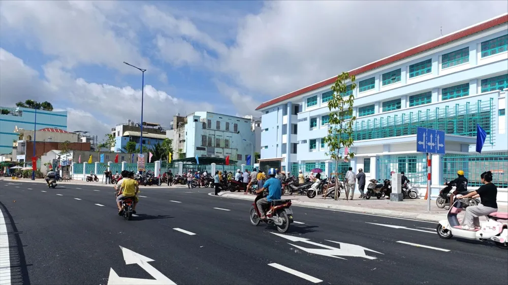 Sáng nay thông xe đường Tên Lửa, quận Bình Tân