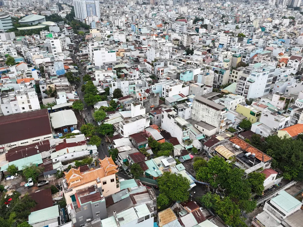 Đường Chu Văn An sẽ được mở rộng trong thời gian tới. Ảnh:ĐT quan-binh-thanh-11.jpg
