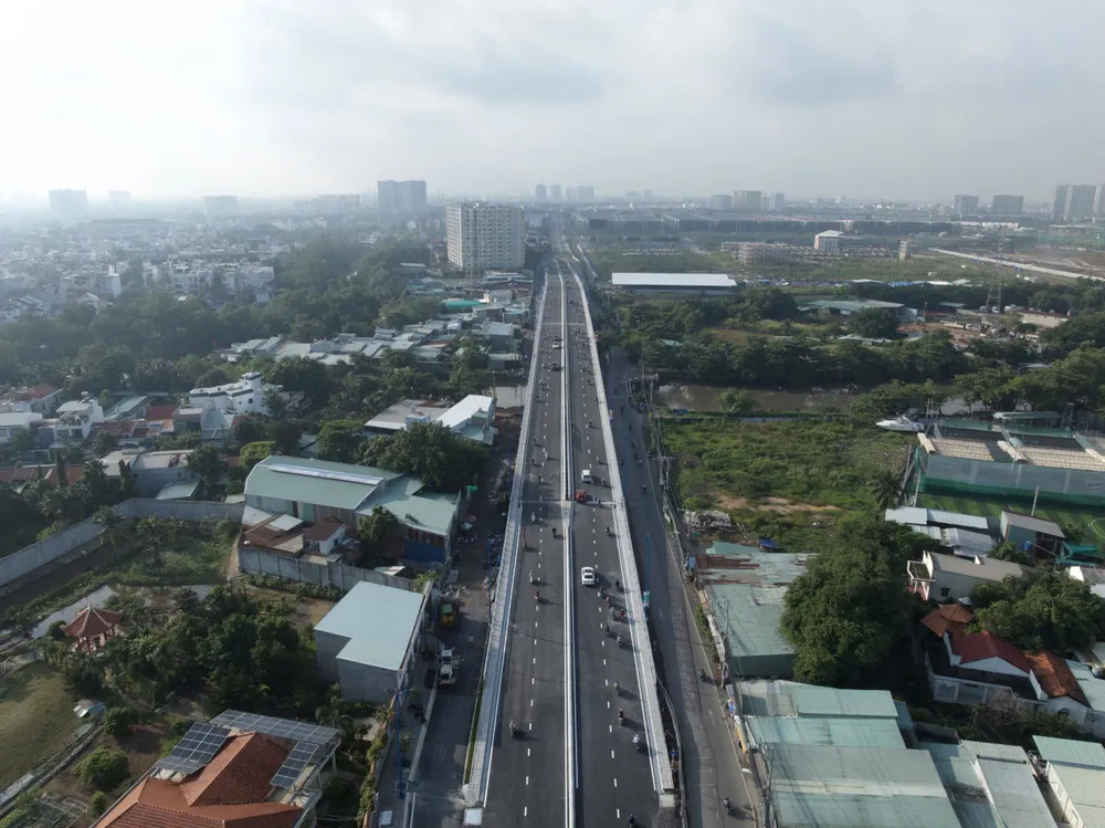 Chính thức thông xe dự án cầu Nam Lý, TP Thủ Đức thay thế đập Rạch Chiếc