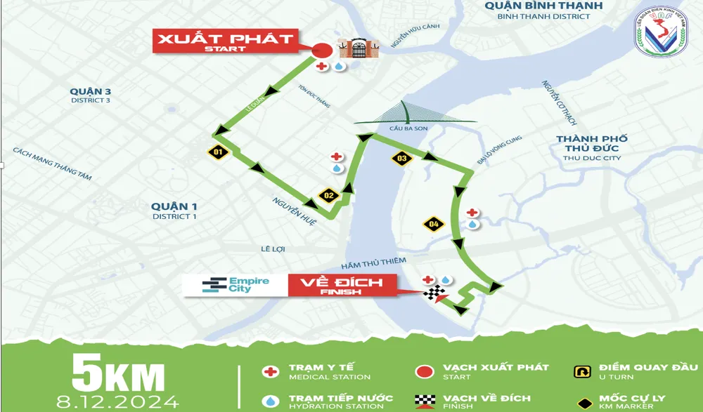 TP.HCM cấm nhiều tuyến đường ở Trung tâm TP.HCM vào cuối tuần này