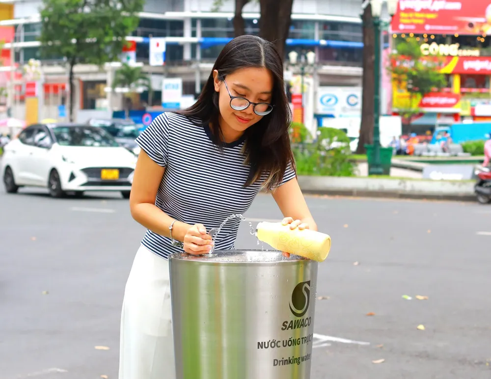 SAWACO hướng tới uống nước tại vòi