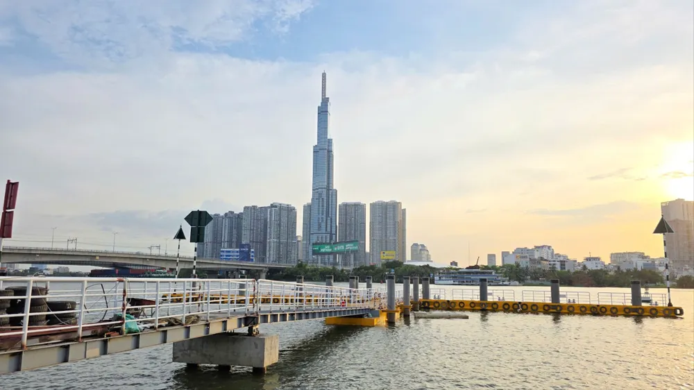 Xuất hiện bến Thảo Điền trên sông Sài Gòn
