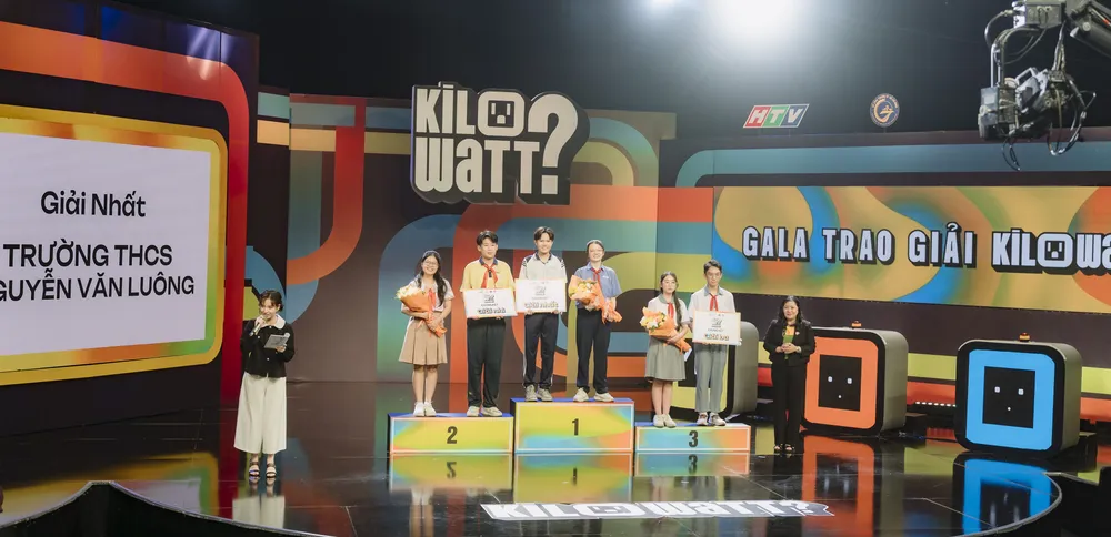 Quán quân "Gameshow Kilowatt?" được trao cho Trường THCS Nguyễn Văn Luông. Trường THCS Nguyễn Văn Luông (TP.HCM): Quán quân 'Gameshow Kilowatt?' năm 2025