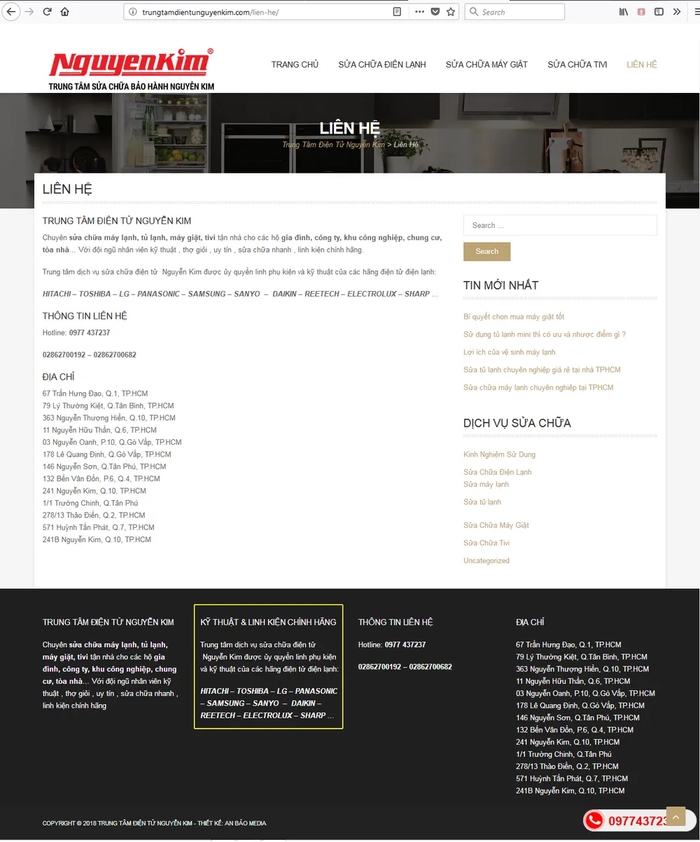 Điện máy Nguyễn Kim bị giả mạo để lừa đảo ảnh 1