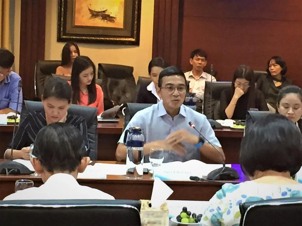 Ông Lê Hải Trà, Tổng giám đốc Sở Giao dịch chứng khoán TP.HCM. Ảnh: TL