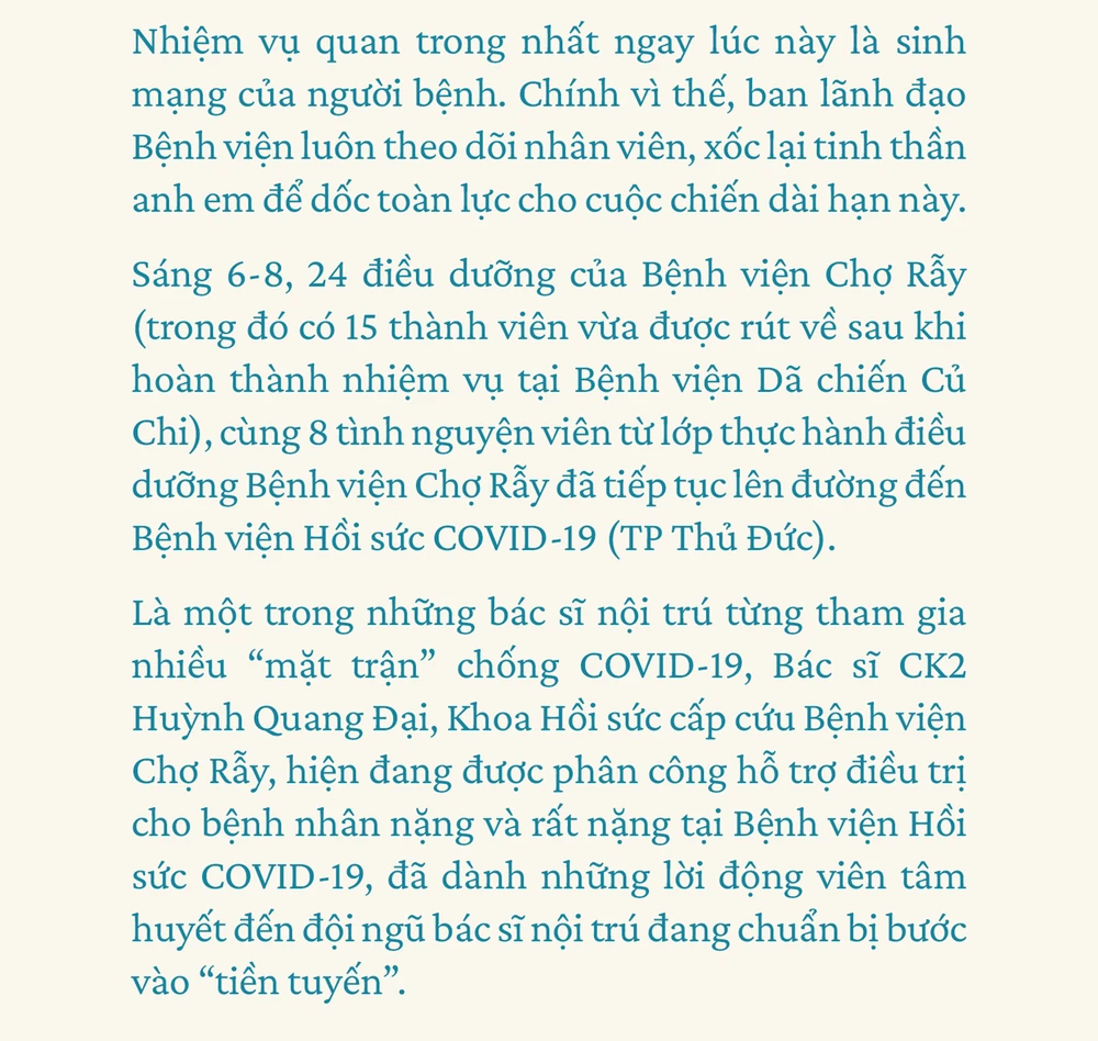 Chuyện Khu điều trị COVID-19: ‘Con ở nhà ngoan, ba mẹ đi bắt ‘con COVID’ rồi về ảnh 25