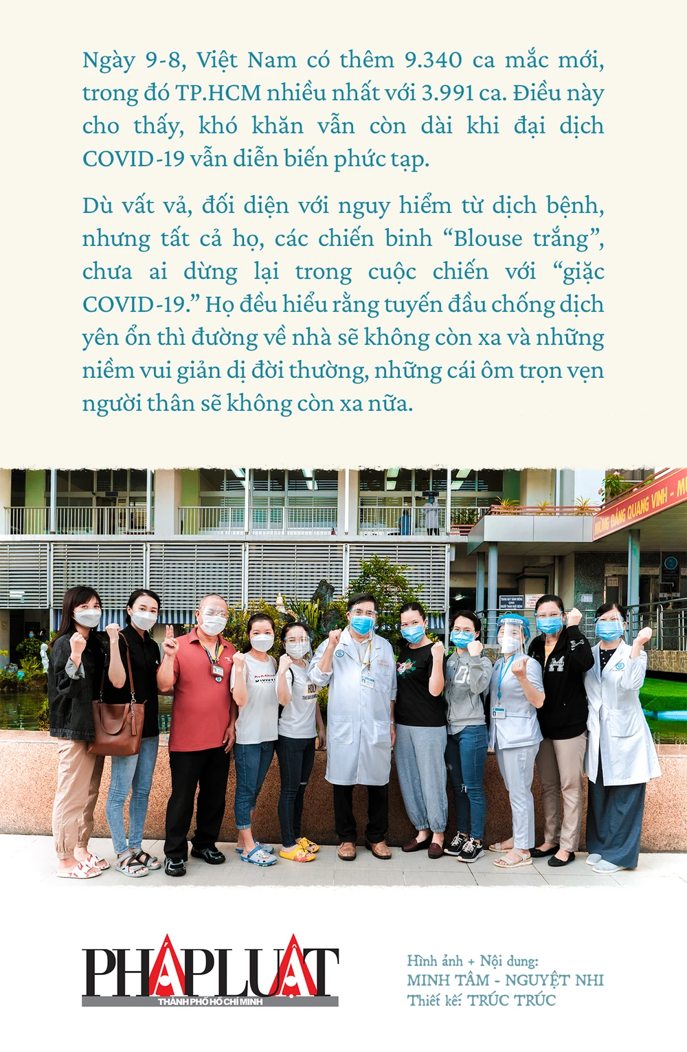 Chuyện Khu điều trị COVID-19: ‘Con ở nhà ngoan, ba mẹ đi bắt ‘con COVID’ rồi về ảnh 30