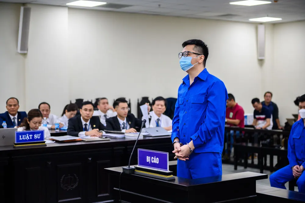 Bị cáo Đỗ Đức Nam, cựu Tổng giám đốc Công ty chứng khoán Trí Việt. Ảnh: HN