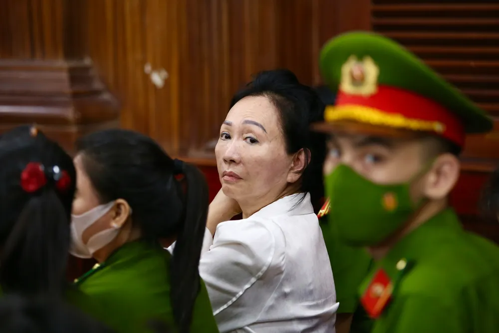 Bị cáo Trương Mỹ Lan. Ảnh: HOÀNG GIANG trương mỹ lan