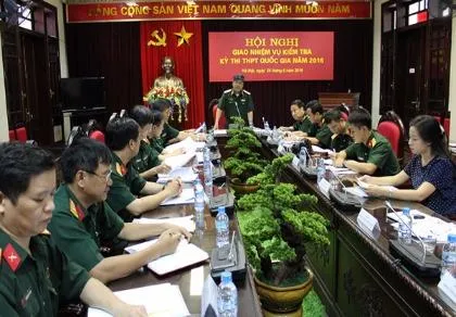Bộ Quốc phòng thành lập hội đồng kỳ thi quốc gia 2016
