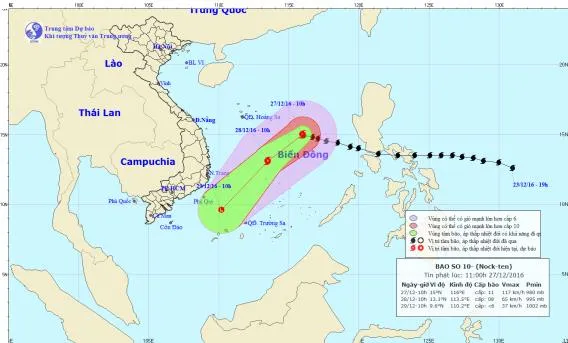 Bão Nock Ten vào biển Đông, báo động thiên tai cấp độ 3 ảnh 1 Bão Nock Ten vào biển Đông, báo động thiên tai cấp độ 3 ảnh 1
