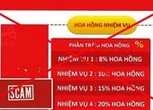 Giả vờ mua vàng rồi giật chạy ảnh 2 Công an Thanh Hóa cảnh báo chiêu lừa 'tuyển cộng tác viên'