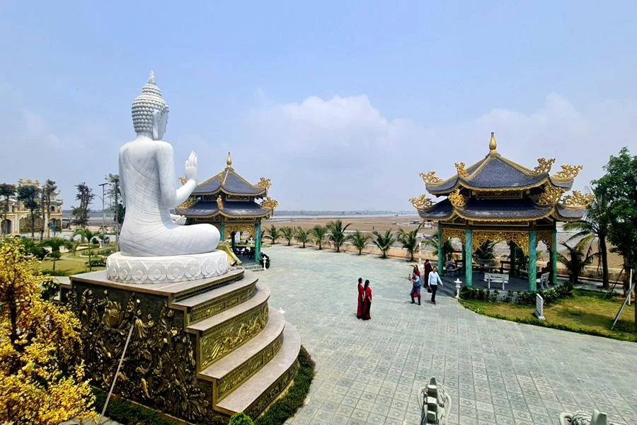 Cận cảnh ngôi chùa có kiến trúc độc đáo ở Thanh Hóa ảnh 9