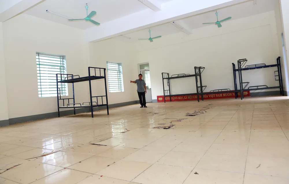 Học sinh vào Trung tâm GDNN-GDTX huyện Mường Lát ngày càng giảm dần. Ảnh: ĐẶNG TRUNG