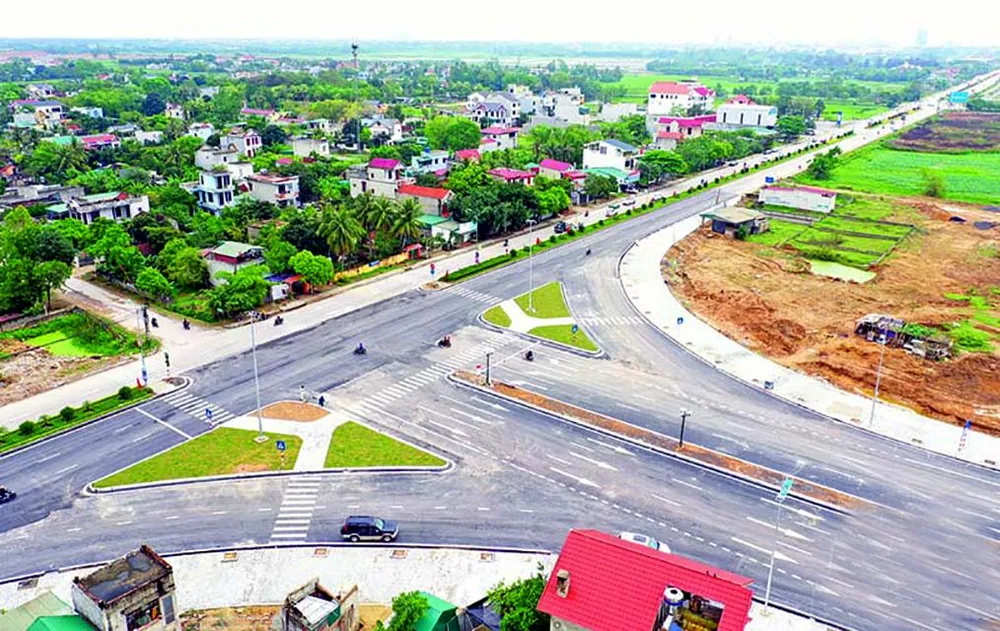 Đông đường vành đai phía Tây (TP Thanh Hóa) 1.200 để truy trách nhiệm tập thể, cá nhân tham mưu không đúng quy hoạch. Ảnh: BTH