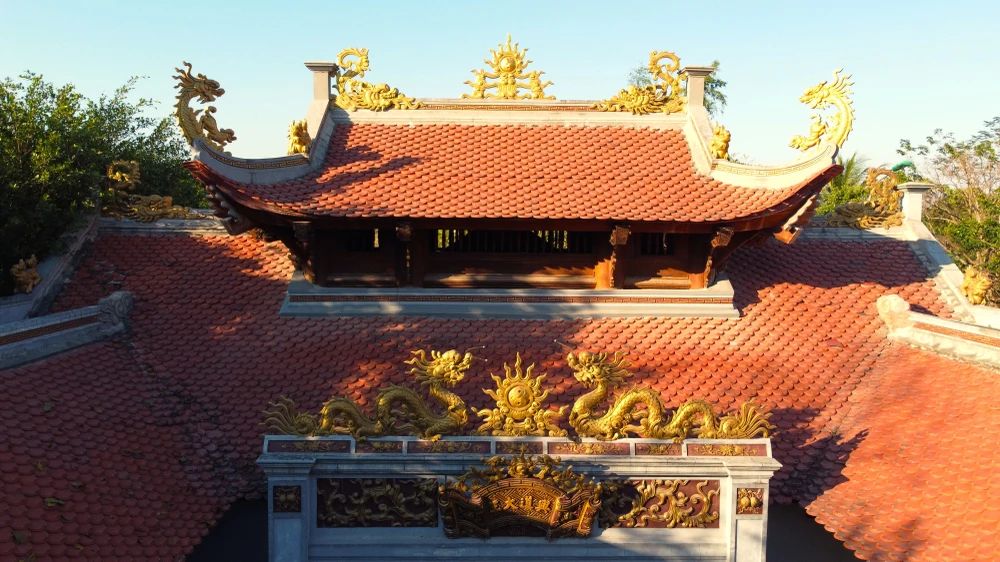 Ở mỗi góc khác nhau, du khách đều cảm nhận được vẻ đẹp với lối kiến trúc xưa. Ở mỗi góc khác nhau, du khách đều cảm nhận được vẻ đẹp với lối kiến trúc xưa.