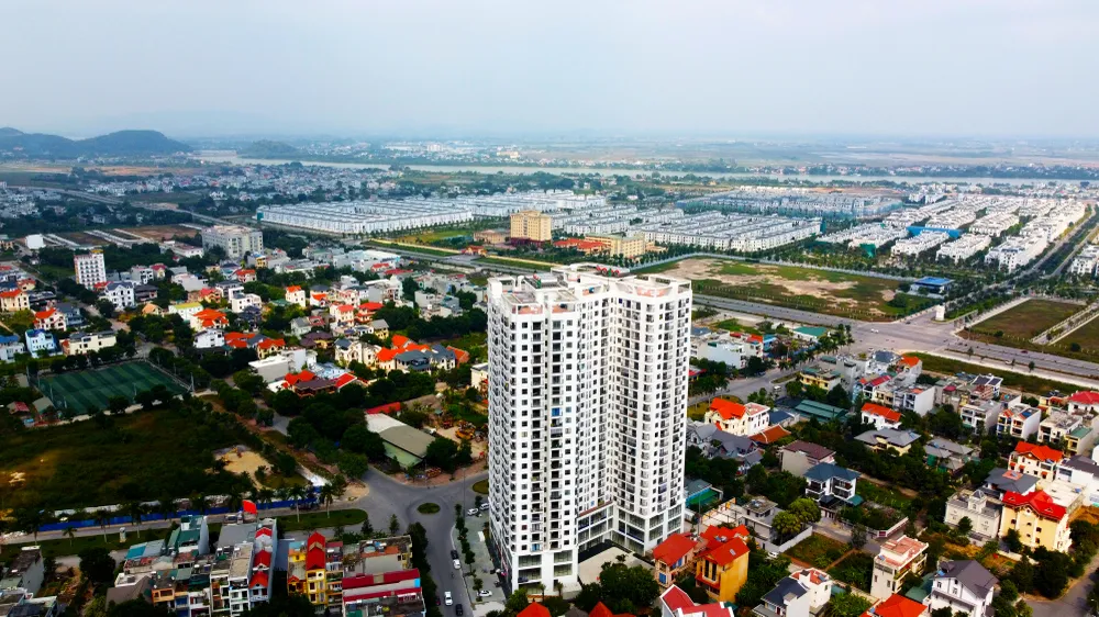 Một góc đô thị mới Đại lộ Nam Sông Mã. Ảnh: ĐẶNG TRUNG