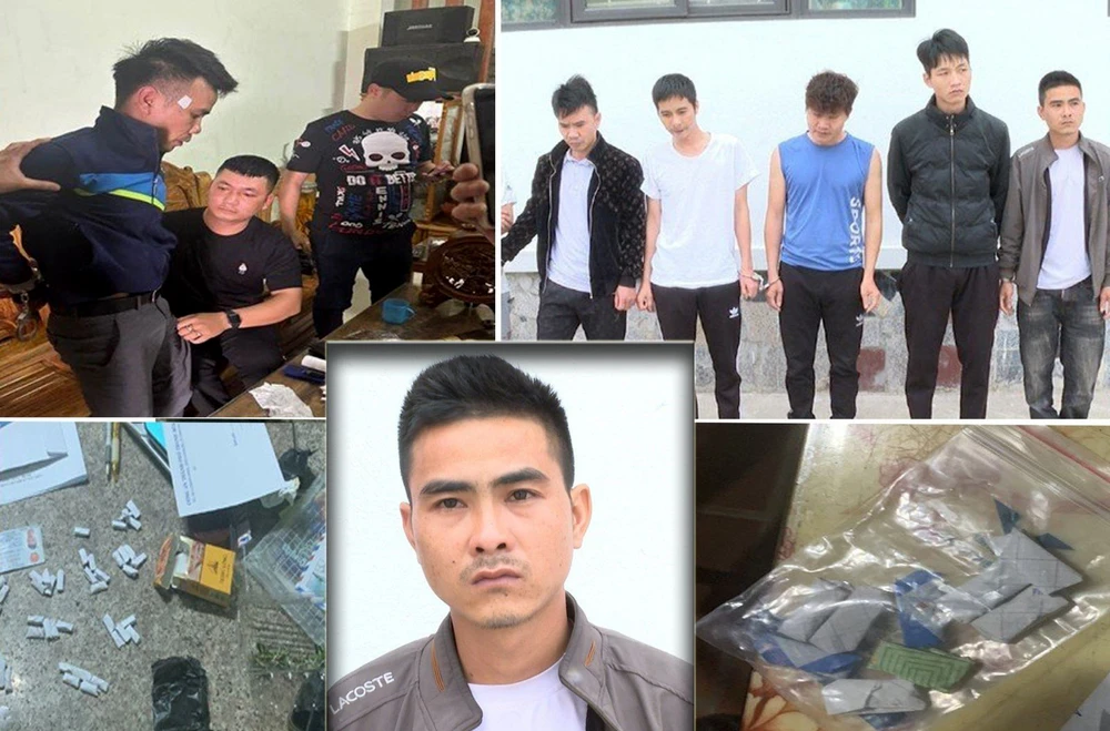 Phòng Cảnh sát cơ động đã phối hợp với Công an thành phố Thanh Hóa phối hợp bắt giữ nhiều ổ nhóm tàng trữ ma túy trái phép. Ảnh: ĐẶNG TRUNG