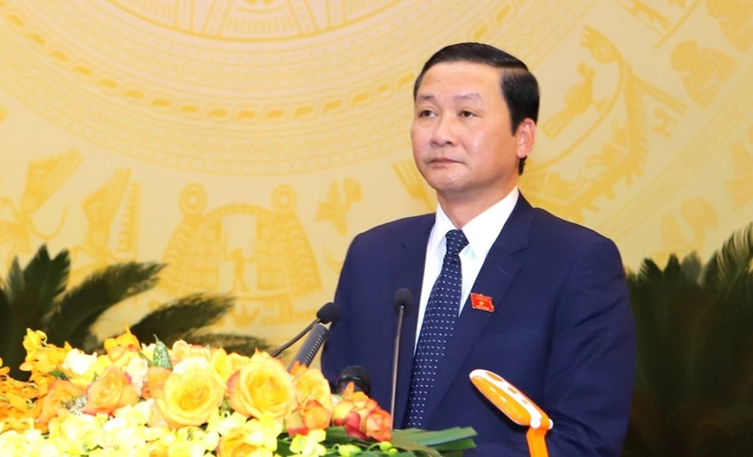 Chủ tịch UBND tỉnh Thanh Hóa Đỗ Minh Tuấn. Ảnh: ĐẶNG TRUNG