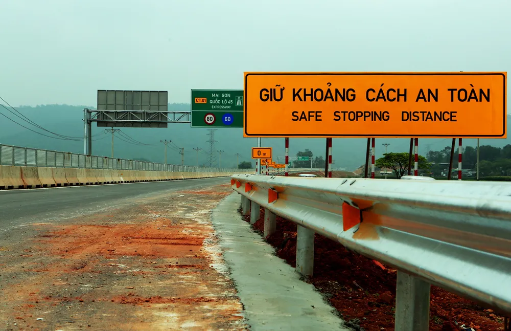 Cao tốc Bắc Nam đoạn Mai Sơn – Quốc lộ 45 thông xe 30-4