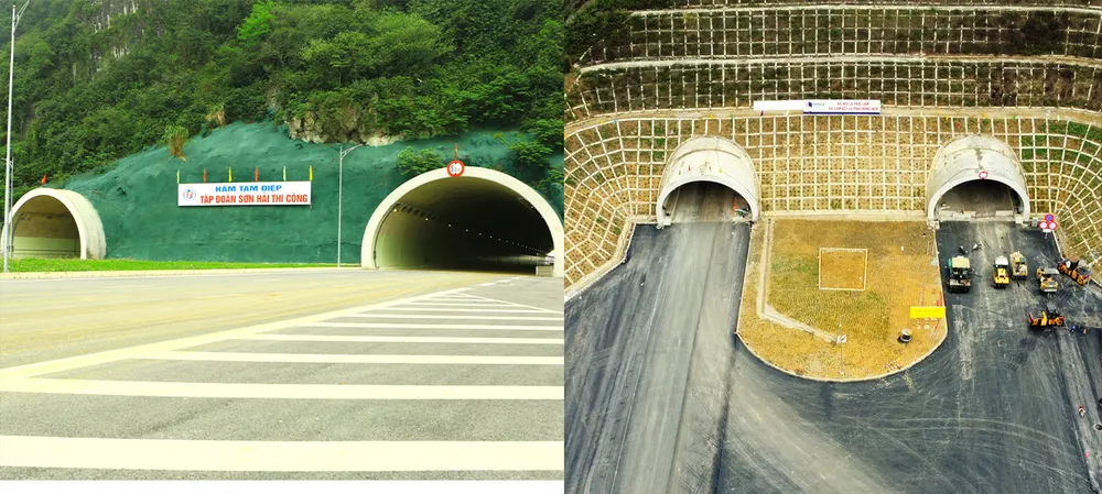 Cao tốc Bắc Nam đoạn Mai Sơn – Quốc lộ 45 thông xe 30-4