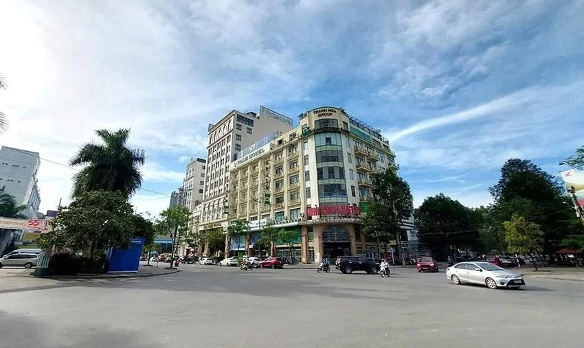 Dự án Hạc Thành Tower. Ảnh: ĐẶNG TRUNG Dự án Hạc Thành Tower. Ảnh: ĐẶNG TRUNG
