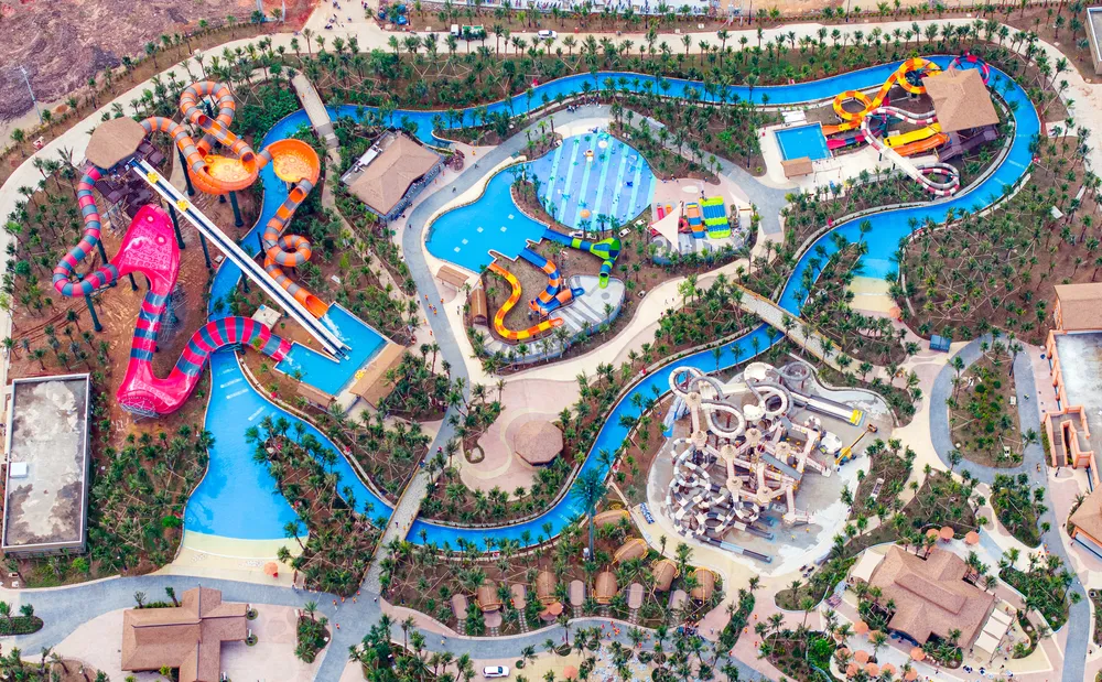 Toàn cảnh công viên nước Sầm Sơn lớn nhất miền Bắc trước ngày đón khách - 17.jpg