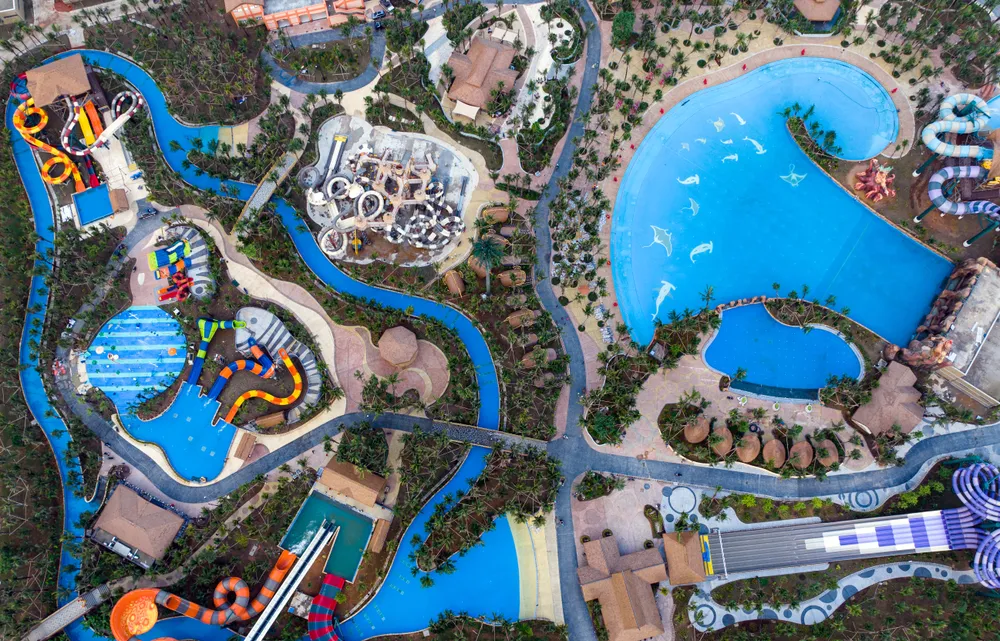 Toàn cảnh công viên nước Sầm Sơn lớn nhất miền Bắc trước ngày đón khách - 4.jpg