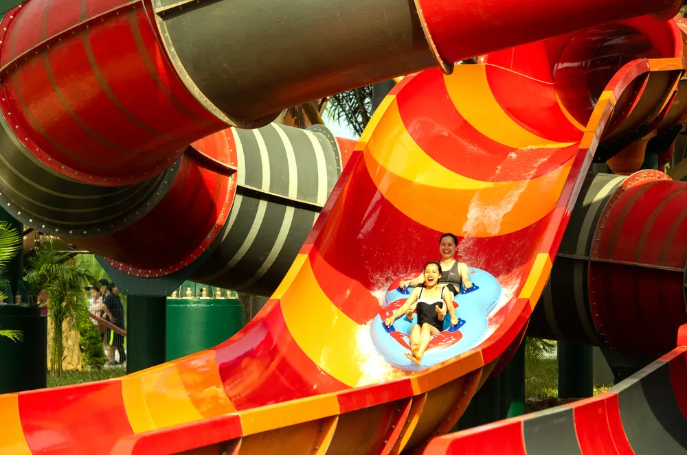 Toàn cảnh công viên nước Sầm Sơn lớn nhất miền Bắc trước ngày đón khách - 6.jpg