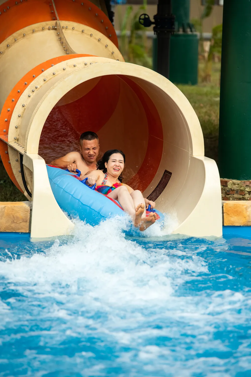 Toàn cảnh công viên nước Sầm Sơn lớn nhất miền Bắc trước ngày đón khách - 9.jpg