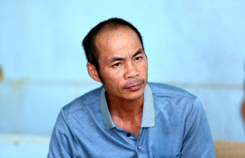 Lên làng thanh niên lập nghiệp khi mới 30 tuổi, đến nay đã 16 năm trôi qua anh Nguyễn Văn Tiến vẫn chưa nhận được sổ đỏ để an cư lập nghiệp. Ảnh: ĐẶNG TRUNG Cảnh hoang tàn làng thanh niên lập nghiệp bỏ làng ở Thanh Hóa - 4.JPG