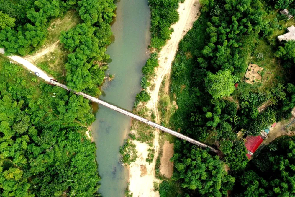 Người dân bất an khi phải đi qua các cầu treo xuống cấp ở Thanh Hóa - 8.jpg