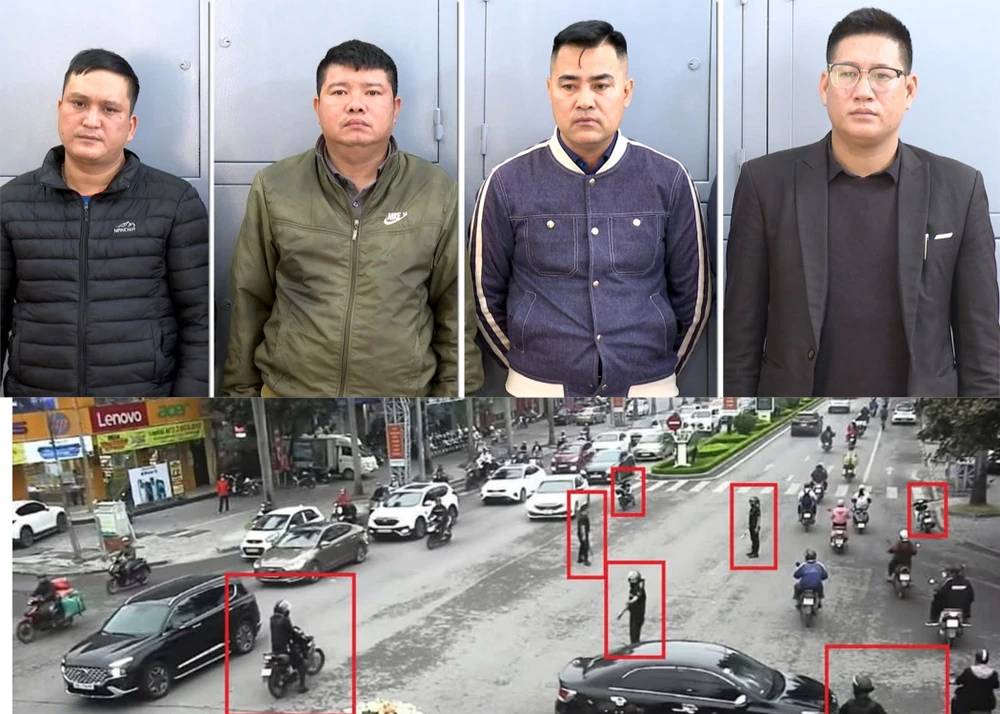 Tạm giữ nhiều nhân viên Công ty vệ sĩ Security dẹp đường đoàn xe đám cưới ở Thanh Hóa.jpg