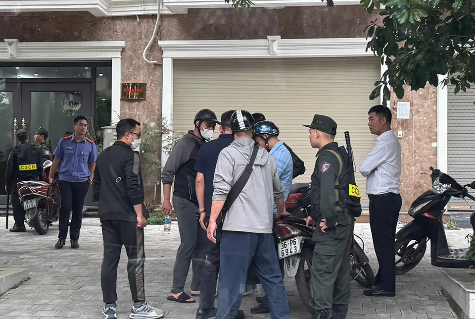 Bộ Công an đồng loạt khám nhiều căn nhà của đại ca giang hồ ở TP. Thanh Hóa 4.jpg