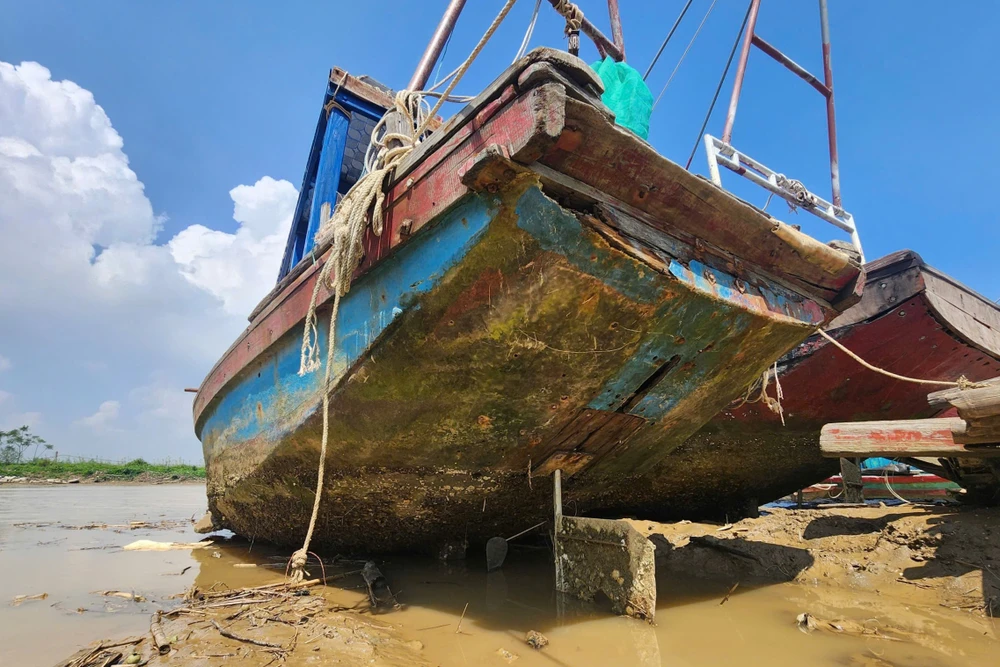 Cận cảnh cảng cá 43 tỷ đồng ở Thanh Hóa “đắp chiếu” lãng phí -5.jpg