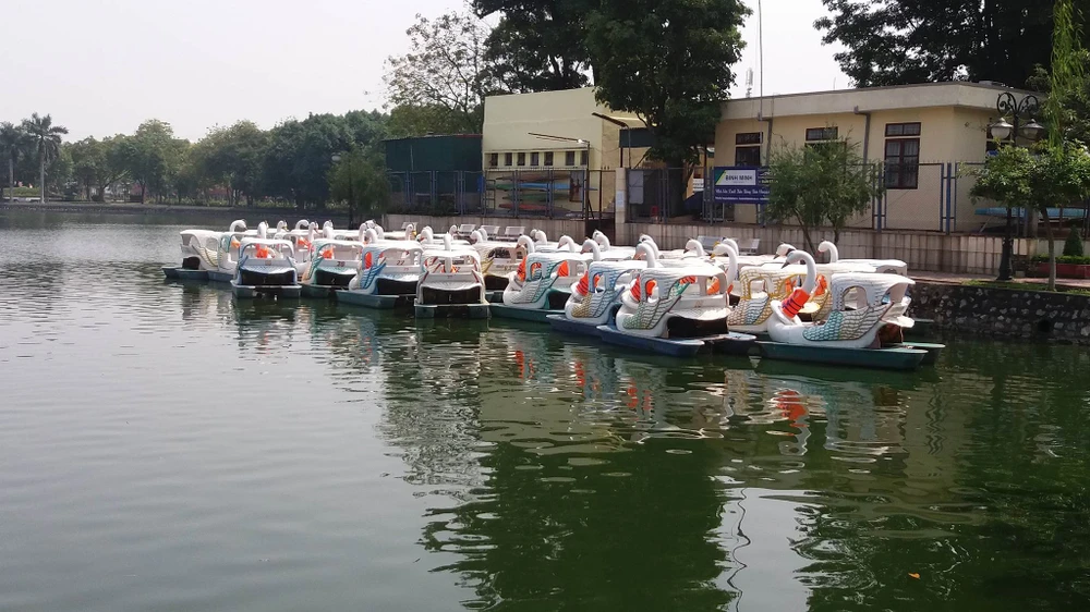 Thuê thuyền thiên nga ra hồ tự tử ảnh 1