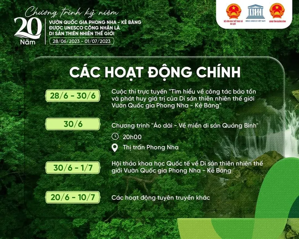Thông tin các hoạt động trong dịp kỷ niệm. Ảnh: PN-KB Thông tin các hoạt động trong dịp kỷ niệm. Ảnh: PN-KB