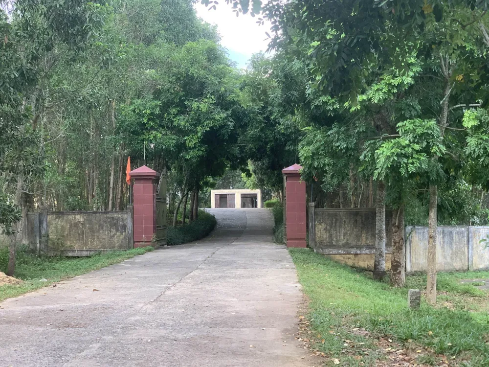 Trụ sở Chi nhánh Lâm trường Kiến Giang. Ảnh: BẢO THIÊN