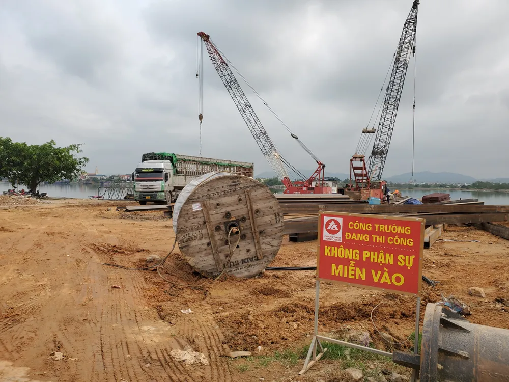 Dự án cao tốc Bắc-Nam đoạn qua Quảng Bình gồm 3 đoạn với tổng chiều dài hơn 126km. Ảnh: B.THIEN