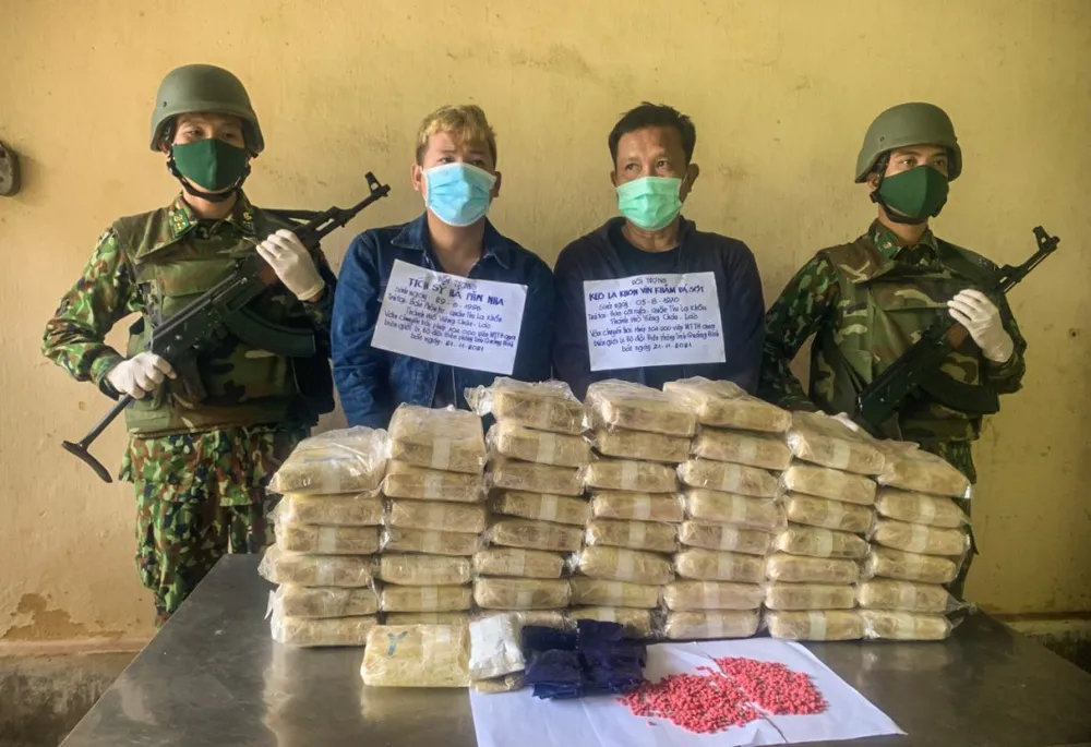 Bộ đội biên phòng Quảng Bình thu giữ lượng ma túy 'khủng' trong 5 năm