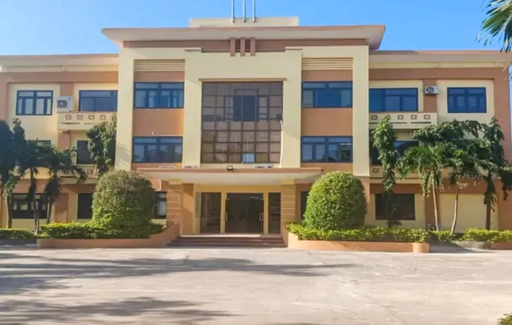 Trung tâm Y tế huyện Bố Trạch nơi ông Anh công tác. Ảnh: CTV Đánh bạc mùa Euro, Phó Giám đốc Trung tâm y tế huyện bị tạm giữ